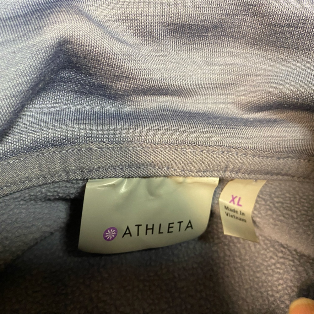 Athleta Rush Creek Quarter Zip Pullover Size XL - Picture 5 of 11